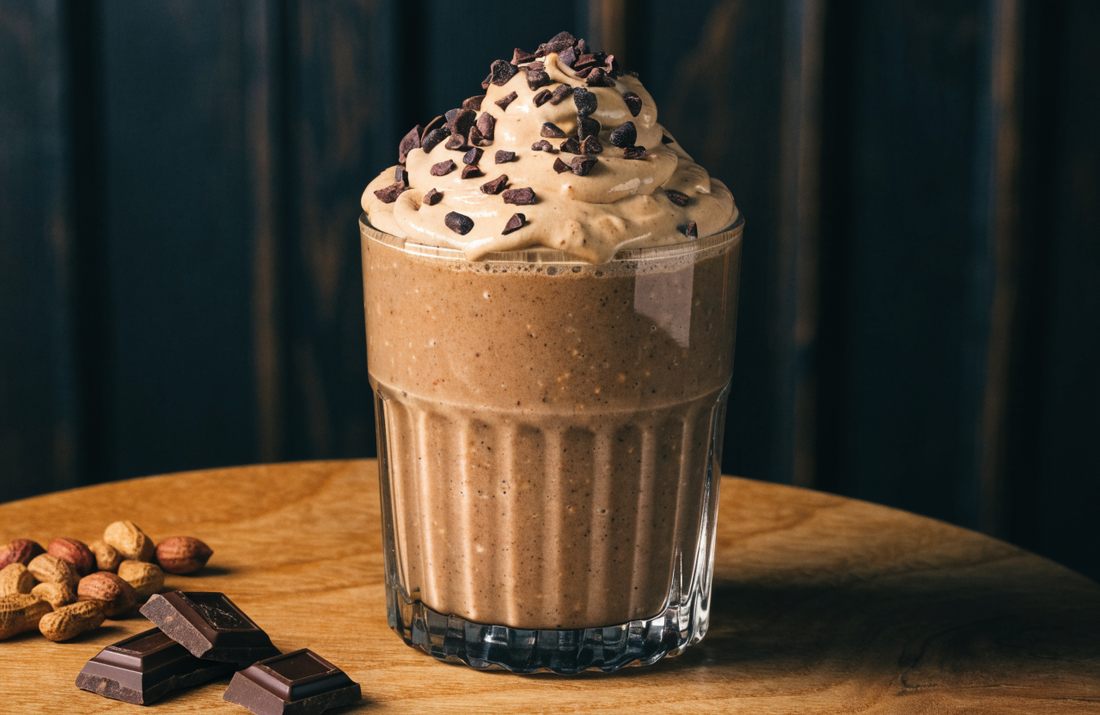 Peanut Butter Chocolate Protein Smoothie