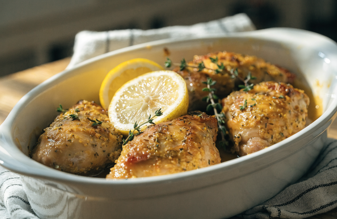 Easy Slow Cooker Lemon Chicken
